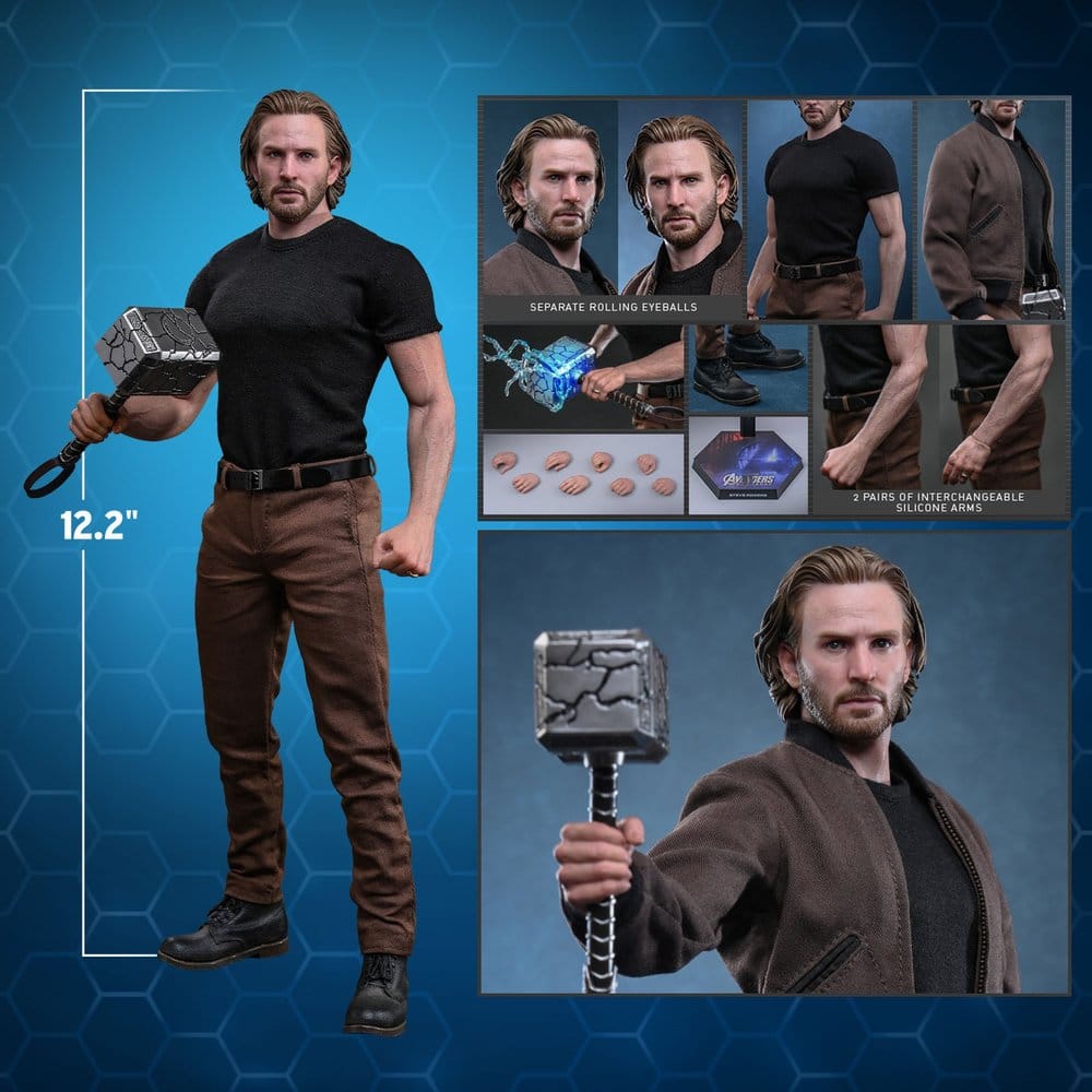 marvel avengers doomsday steve rogers scale figure