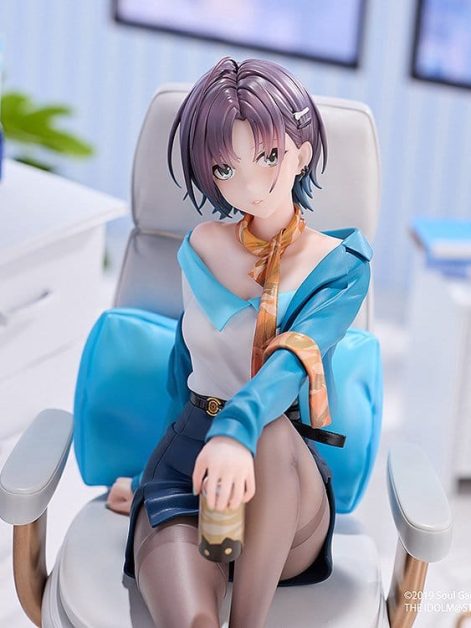 the idolm ster shiny colors x mahjong soul toru asakura effortless work ver scale figure