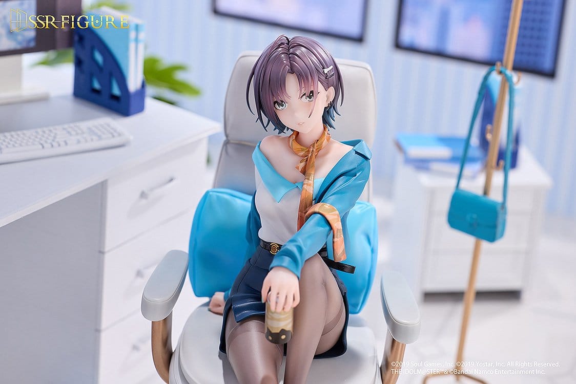the idolm ster shiny colors x mahjong soul toru asakura effortless work ver scale figure