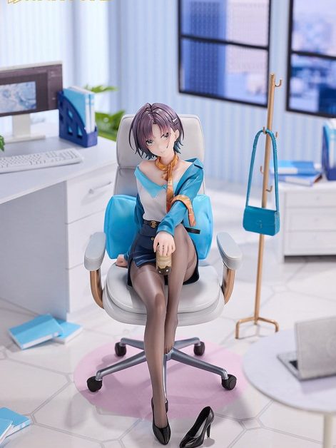 the idolm ster shiny colors x mahjong soul toru asakura effortless work ver scale figure