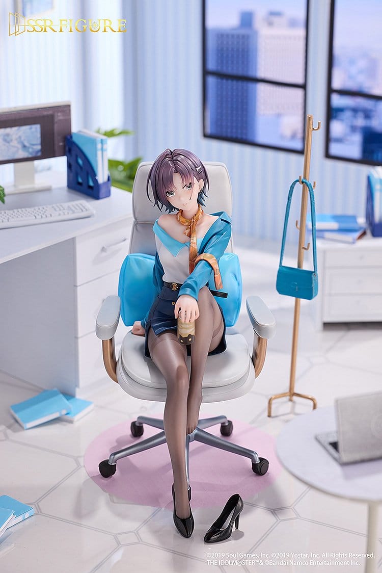 the idolm ster shiny colors x mahjong soul toru asakura effortless work ver scale figure