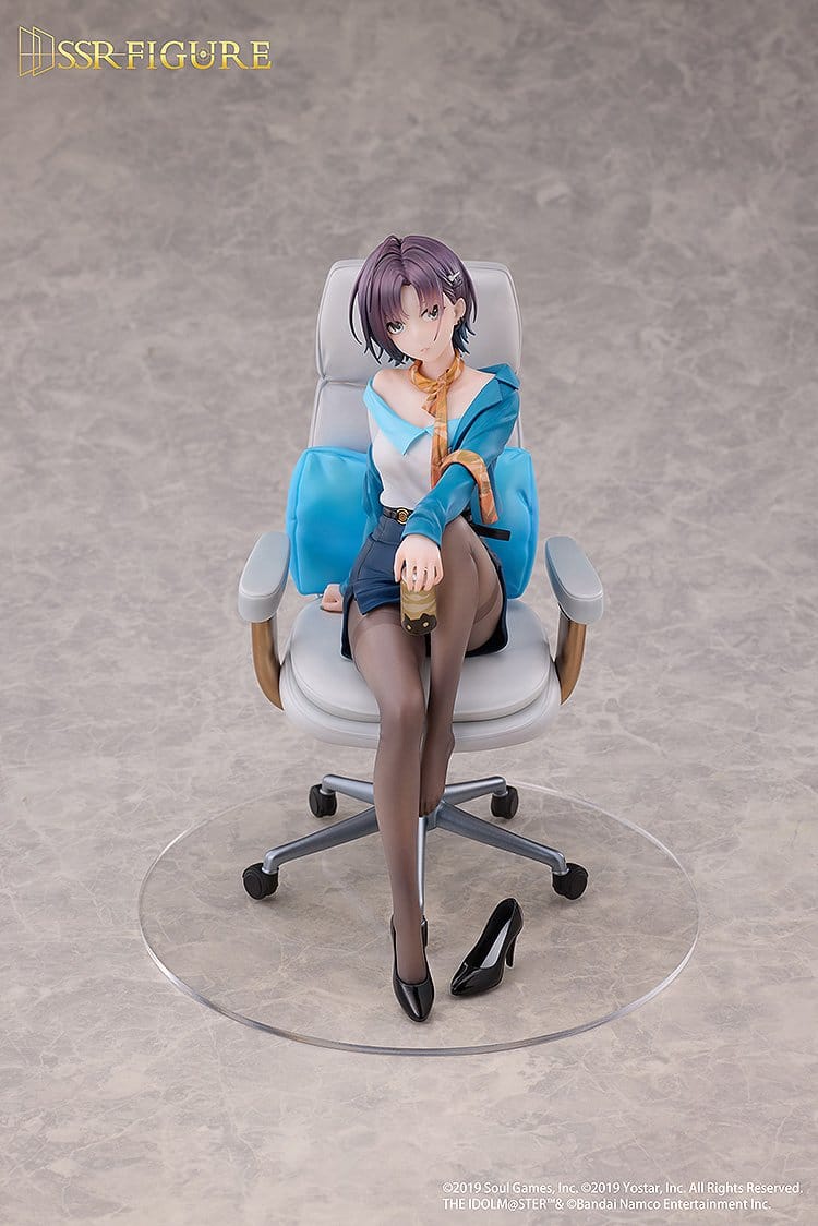 the idolm ster shiny colors x mahjong soul toru asakura effortless work ver scale figure