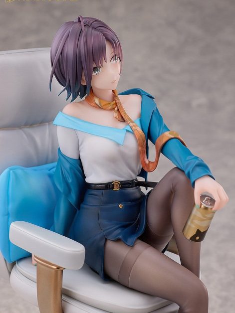 the idolm ster shiny colors x mahjong soul toru asakura effortless work ver scale figure
