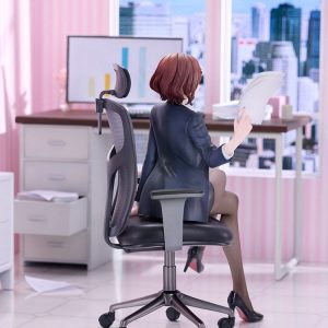 the idolmaster shiny colors x mahjong soul madoka higuchi effortless work ver scale figurel