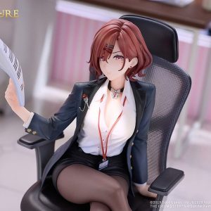 the idolmaster shiny colors x mahjong soul madoka higuchi effortless work ver scale figurel