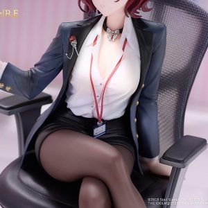 the idolmaster shiny colors x mahjong soul madoka higuchi effortless work ver scale figurel